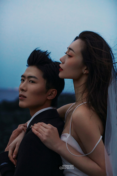 <b>《浪漫夜景》系列婚纱照</b>
