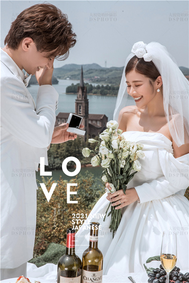 <b>《唯美韩式》系列婚纱照</b>