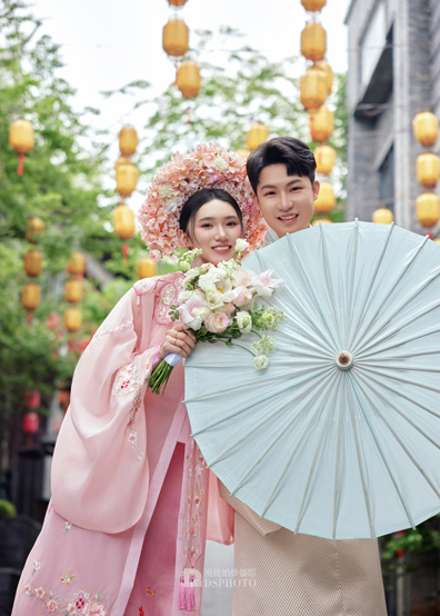 <b>< 簪花 > 主题婚纱摄影</b>